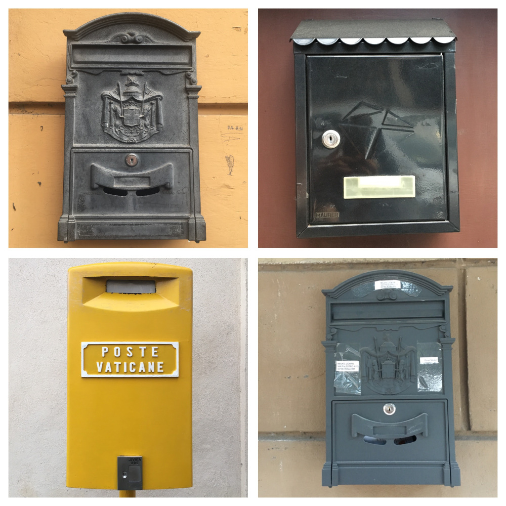 rooma postilaatikot