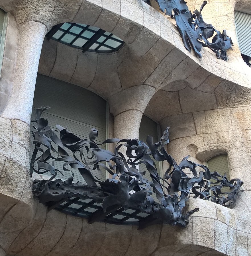 Nähtävyydet Barcelonassa - Gaudi talot Barcelona