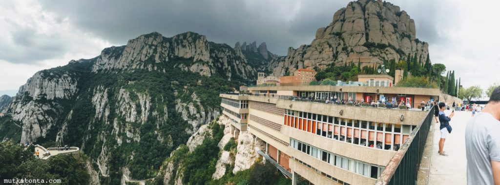 Montserratin vuorinäkymät