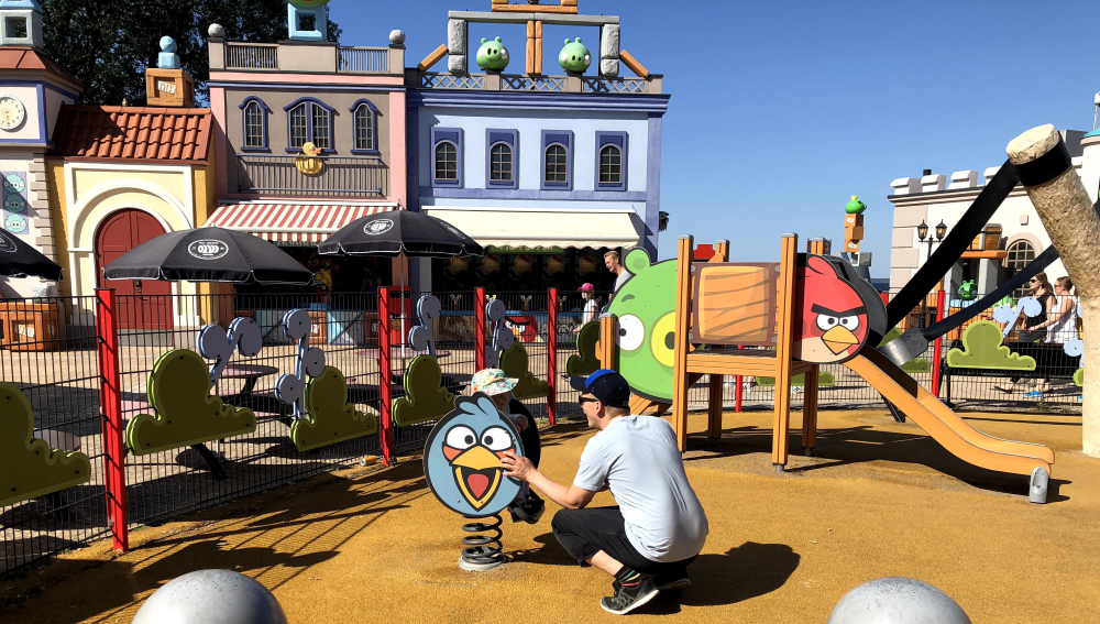 Särkänniemi Angry Birds leikkipuisto